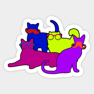 Funny Cats Sticker